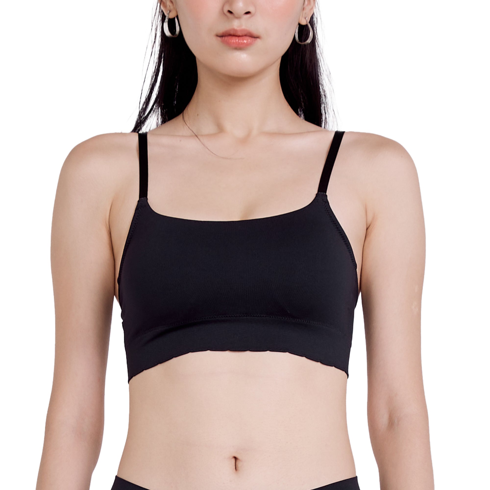 Wacoal Mood Comfy Bra Smart Size ชุดชั้นในวัยรุ่น รุ่น MM1X97 สีดำ (BL)