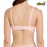 Wacoal Mood Smooth Bra, teenage underwear, seamless bra, model MM1F12, cream color (CR)