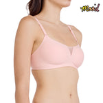 Wacoal Mood Smooth Bra, teenage underwear, seamless bra, model MM1F12, cream color (CR)
