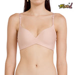Wacoal Mood Buddy bra Smart Size ชุดชั้นในวัยรุ่น รุ่น MM1Y05 (กางเกงในเข้าคู่ รุ่น MUMY05) สีเบจ (BE)