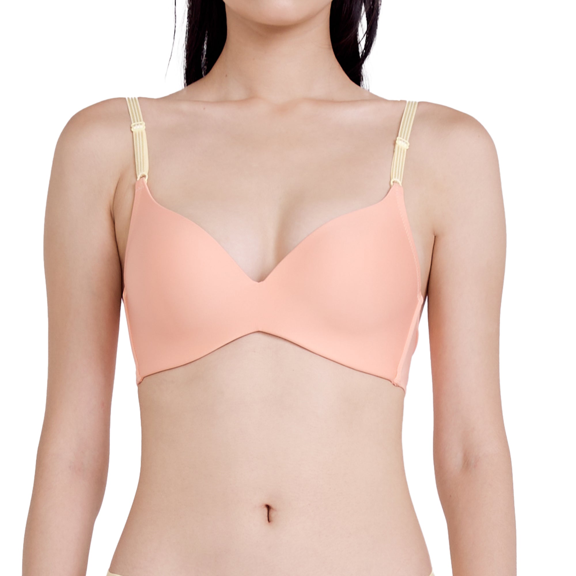 Wacoal Mood Buddy bra Smart Size ชุดชั้นในวัยรุ่น รุ่น MM1Y05 (กางเกงในเข้าคู่ รุ่น MUMY05) สีส้ม (OR)