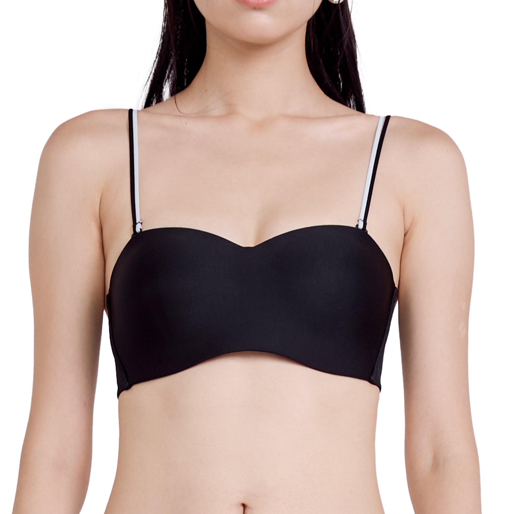 Wacoal Mood Buddy bra Smart Size ชุดชั้นในวัยรุ่น รุ่น MM1Y08 (กางเกงในเข้าคู่ รุ่น MUMY05) สีดำ (BL)