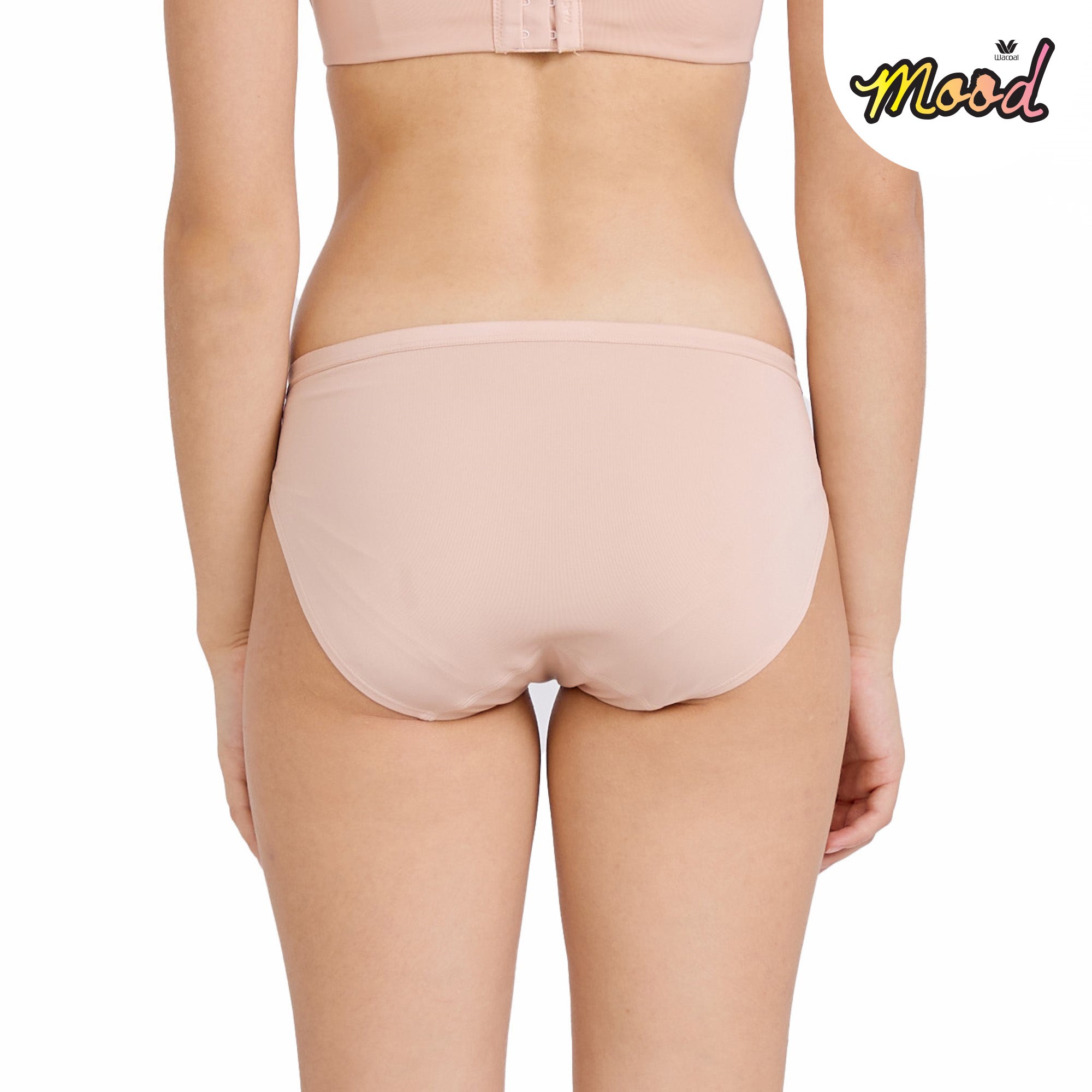 Wacoal Mood Buddy bra Smart Size ชุดชั้นในวัยรุ่น รุ่น MM1Y08 (กางเกงในเข้าคู่ รุ่น MUMY05) สีเบจ (BE)