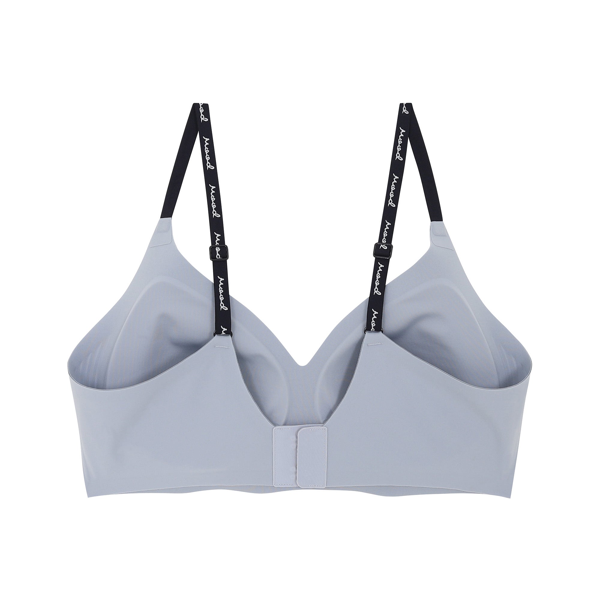 Wacoal Mood ชุดชั้นเนียน บราไร้โครง Smart Size เสริมฟองน้ำ รุ่น MM1Y24 สีเทาอ่อน (LI)