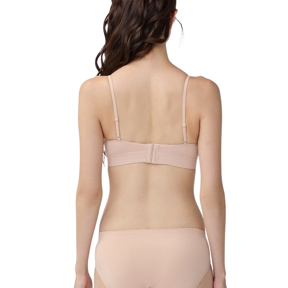 Wacoal Mood Comfy Bra ชุดชั้นในวัยรุ่น บราไร้โครง รุ่น MM1Y52 สีเบจ (BE)