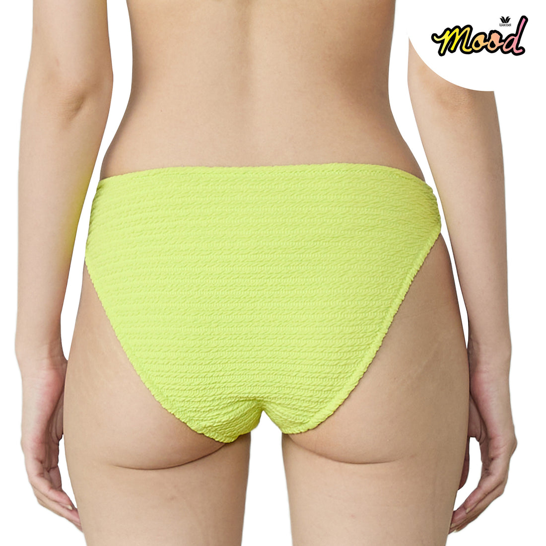 Wacoal Mood Beach &amp; Bra, Wacoal swim shirt, model MM1U07 (paired with swim trunks, model MM6U07), lime green (ME)