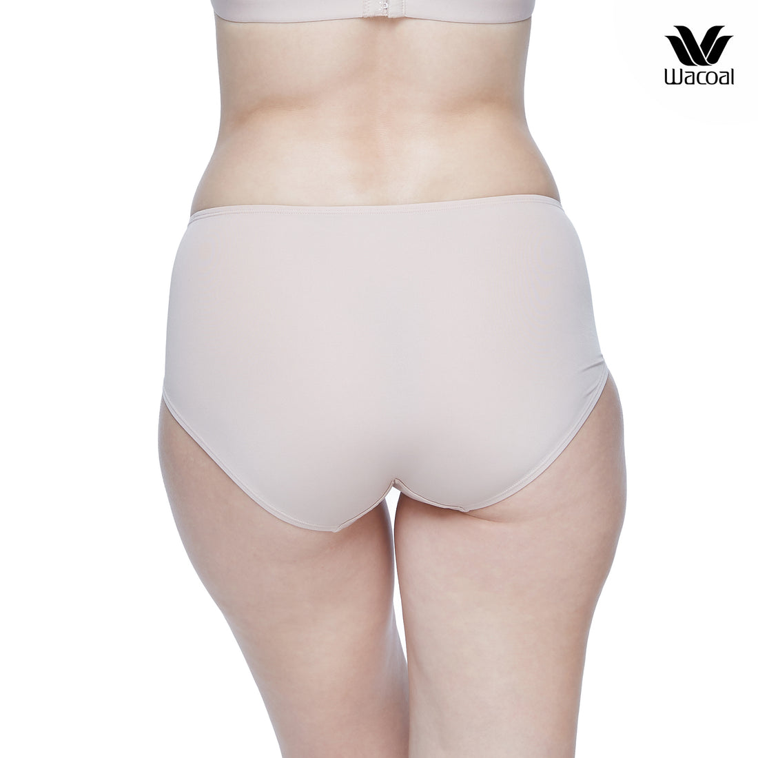 Wacoal Curve Diva, compression bra, large cup girls (bra and panties), model WB7985+MU7985, beige (BE)