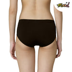 Wacoal Mood Smart Size ชุดชั้นในวัยรุ่น บราไร้โครง รุ่น MM1X84 เข้าคู่ (MUMX84) สีดำ (BL)