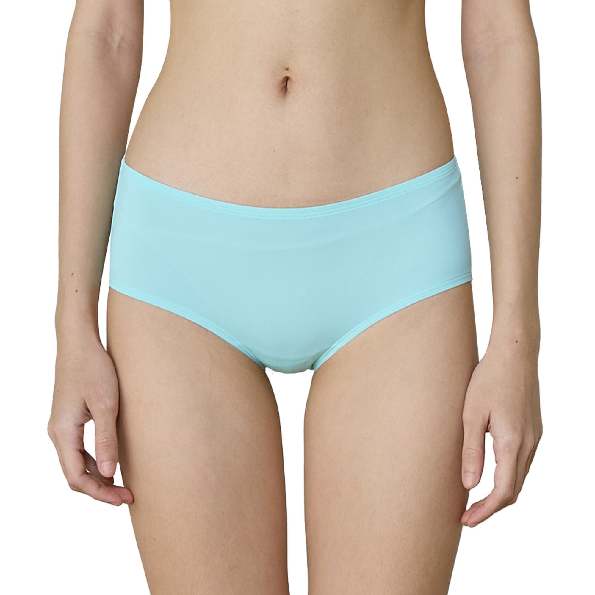 Wacoal Mood Smart Size ชุดชั้นในวัยรุ่น บราไร้โครง รุ่น MM1X84 เข้าคู่ (MUMX84) สีฟ้า (LT)