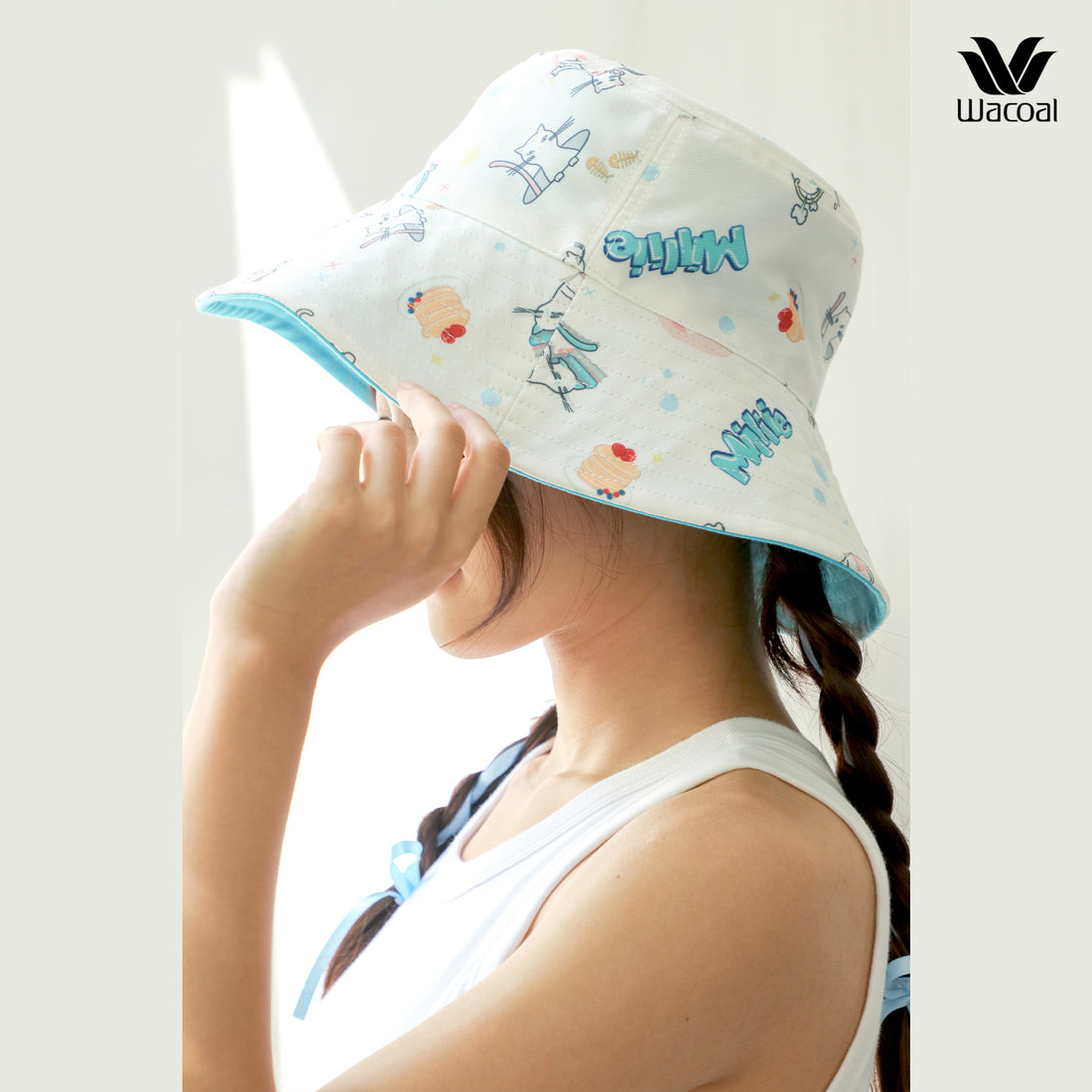 Wacoal x Millie &amp; Friends Bucket Hat model WW1107