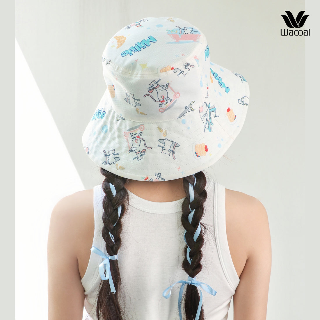 Wacoal x Millie &amp; Friends Bucket Hat model WW1107