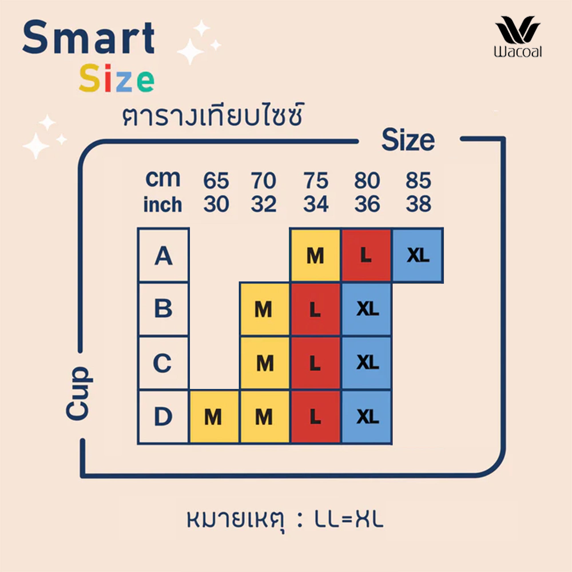Wacoal X Sahred Toy Bra Top เสื้อกล้ามมีบรา ลายโชคดี (Lucky) รุ่น WH4N24 สีดำ (BL)