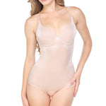 Wacoal Shapewear Bodysuit, beautiful slimming suit, model WA5132, beige (BE)