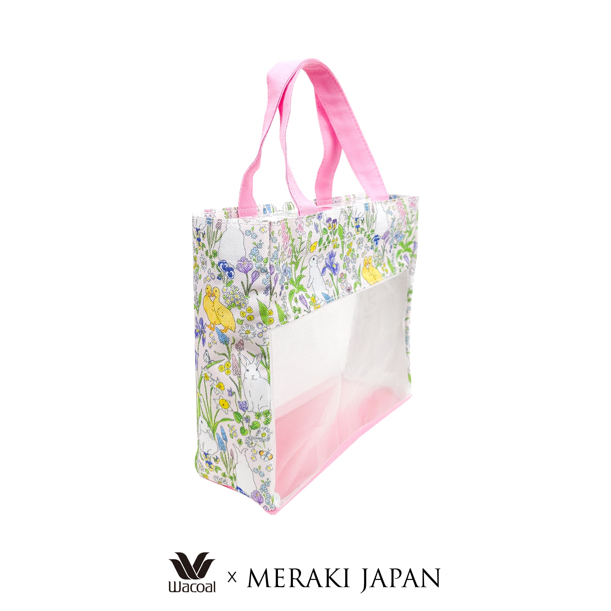 Wacoal x Meraki Japan Handbag กระเป๋าถือ รุ่น WW160400PI  PI (สีชมพู)