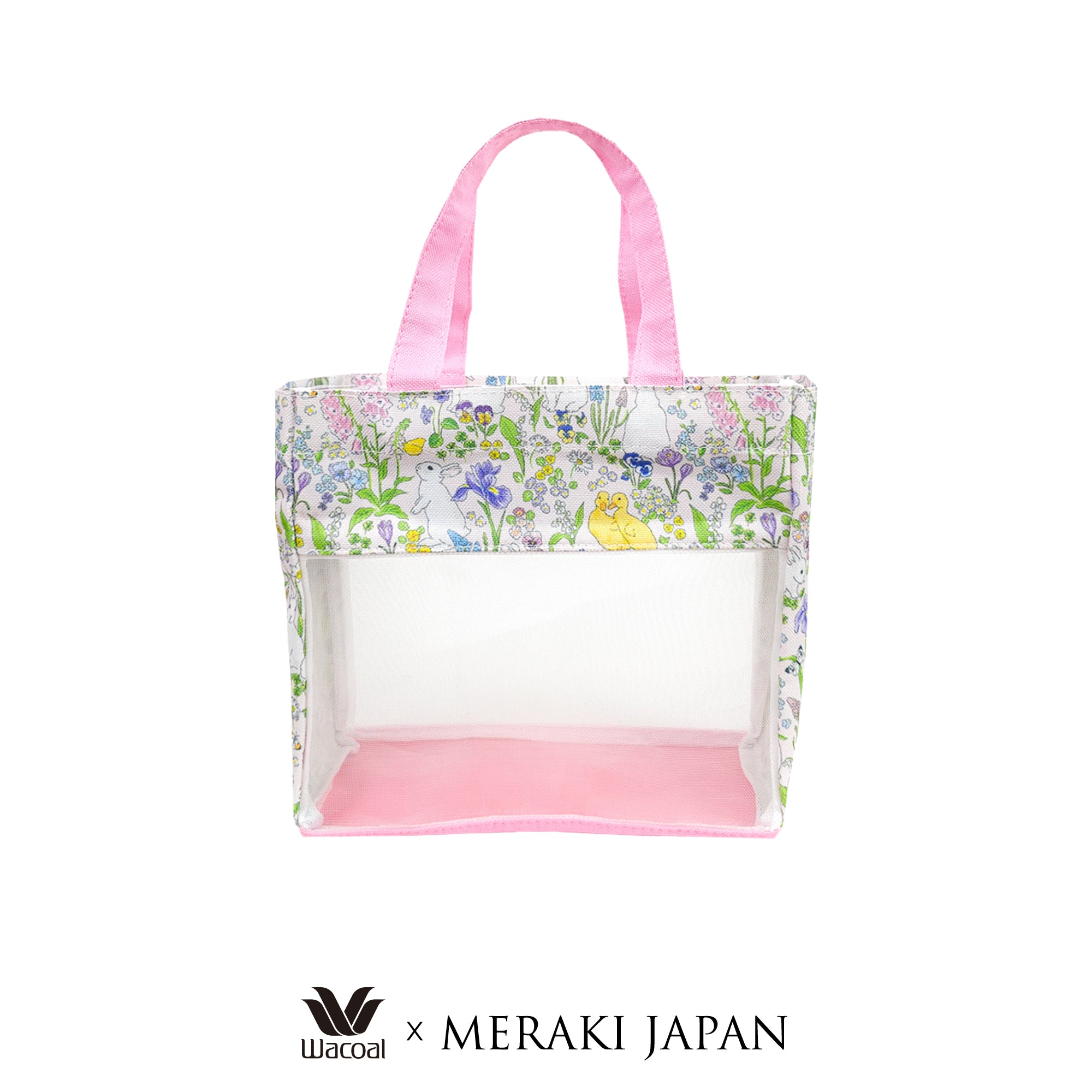 Wacoal x Meraki Japan Handbag กระเป๋าถือ รุ่น WW160400PI  PI (สีชมพู)