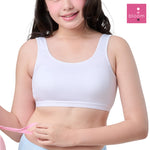 Wacoal Bloom Step 3 children's underwear Children's underwire bras, pack of 2, plain, model WB1P02, white (WH)