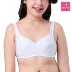 Wacoal Bloom Step 3 Children's Underwear Without Frame Sport Model WB1Y03 White (WH)