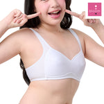 Wacoal Bloom Step 3 Children's Underwear Without Frame Sport Model WB1Y03 White (WH)