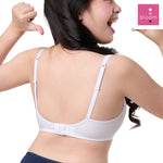 Wacoal Bloom Step 3 Children's Underwear Without Frame Sport Model WB1Y03 White (WH)