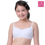 Wacoal Bloom Step 3 ชุดชั้นในสำหรับเด็ก เสื้อในเด็กดีไซน์สปอร์ต รุ่น WB1Y10 สีขาว (WH)