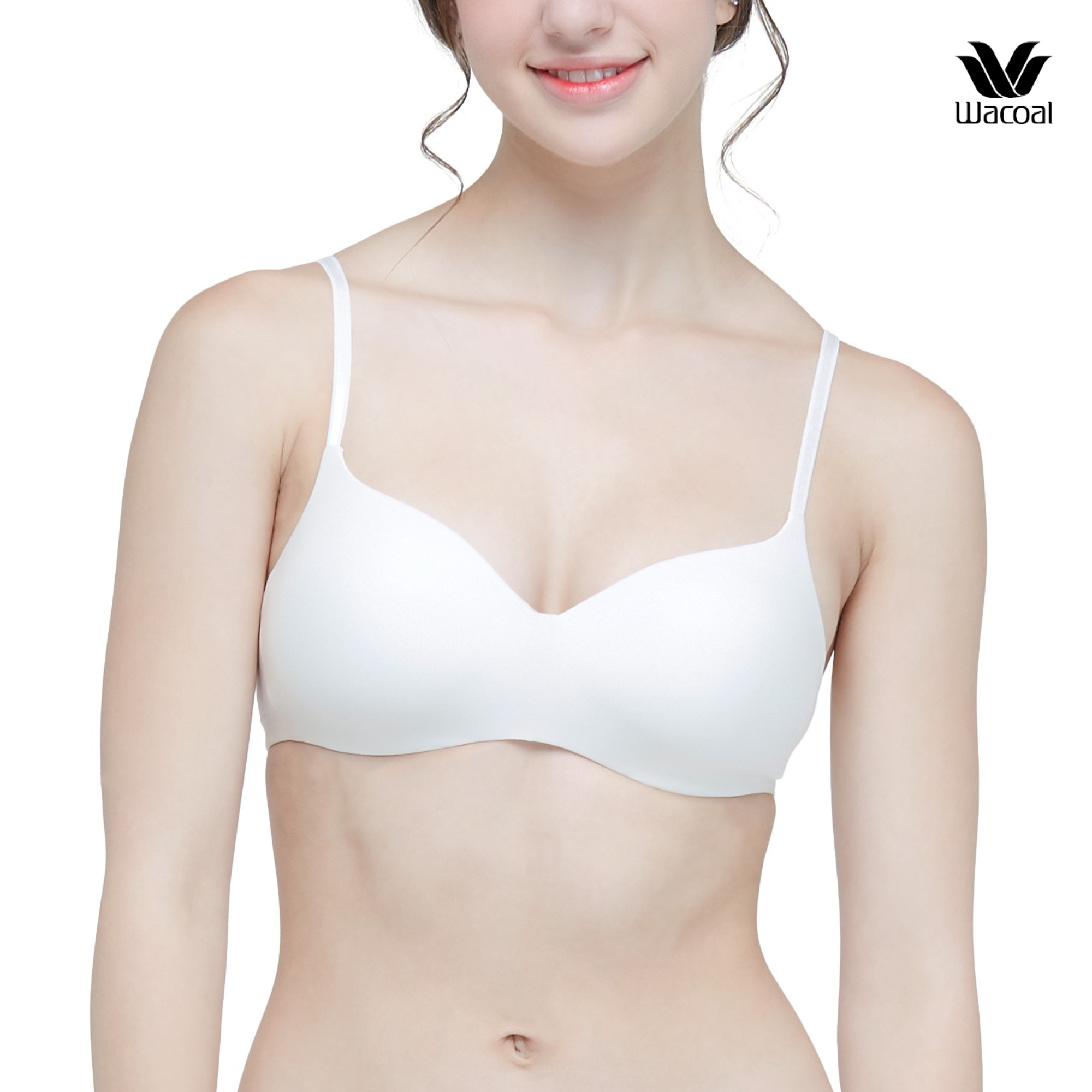 Wacoal Wireless Bra บราไร้โครง นุ่มสบาย รุ่น WB3A14 สีครีม (CR)