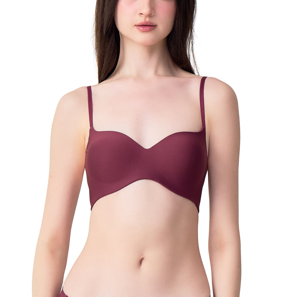 Wacoal บราไร้โครง ที่สุดของความสบาย The Best of Wacoal รุ่น WB3A14 สีแดง (GW)
