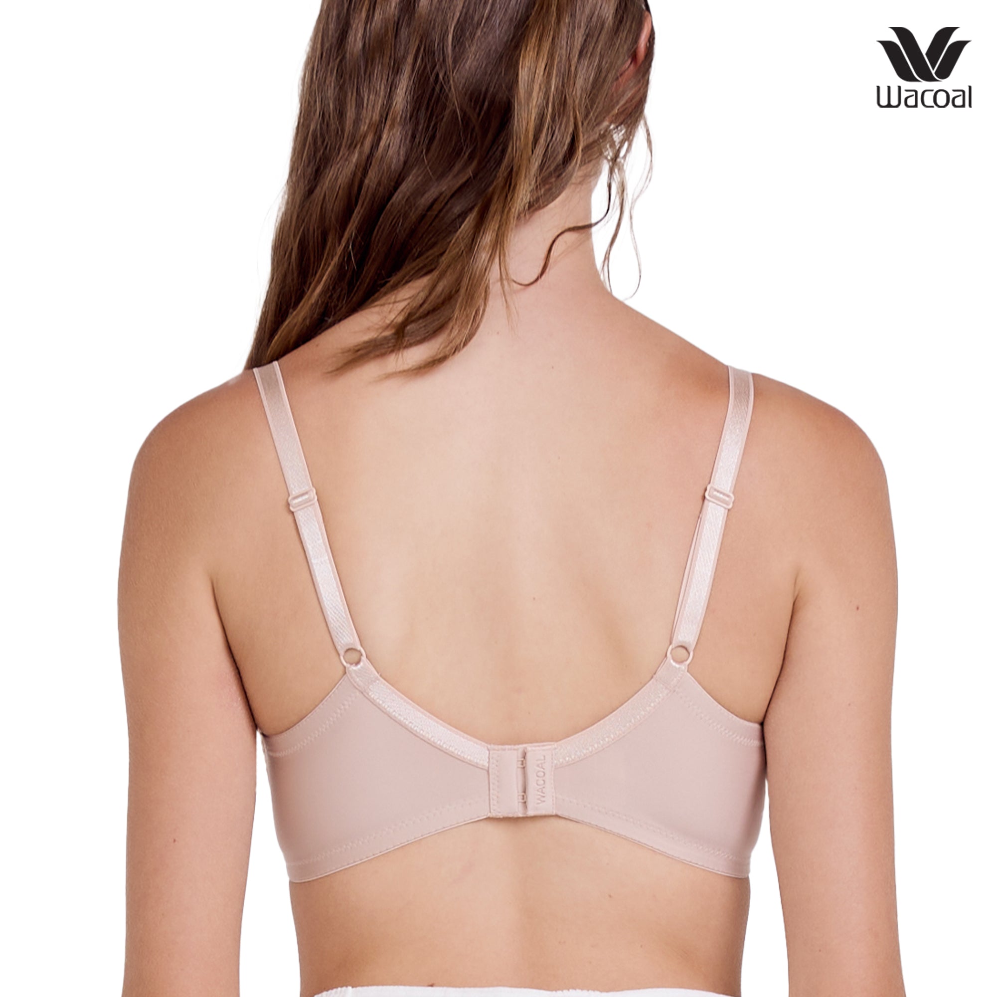 Wacoal Wireless Push Up Bra บราไร้โครงวาโก้ รุ่น WB3E14 สีเบจ (BE)