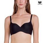 Wacoal Wireless Push Up Bra บราไร้โครงวาโก้ รุ่น WB3E14 สีดำ (BL)