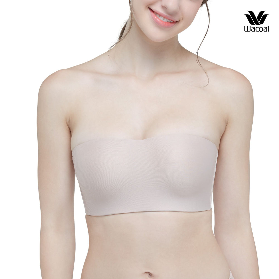 Wacoal Wireless Bra Strapless Wacoal Bra Model WB3X26 Beige (BE)