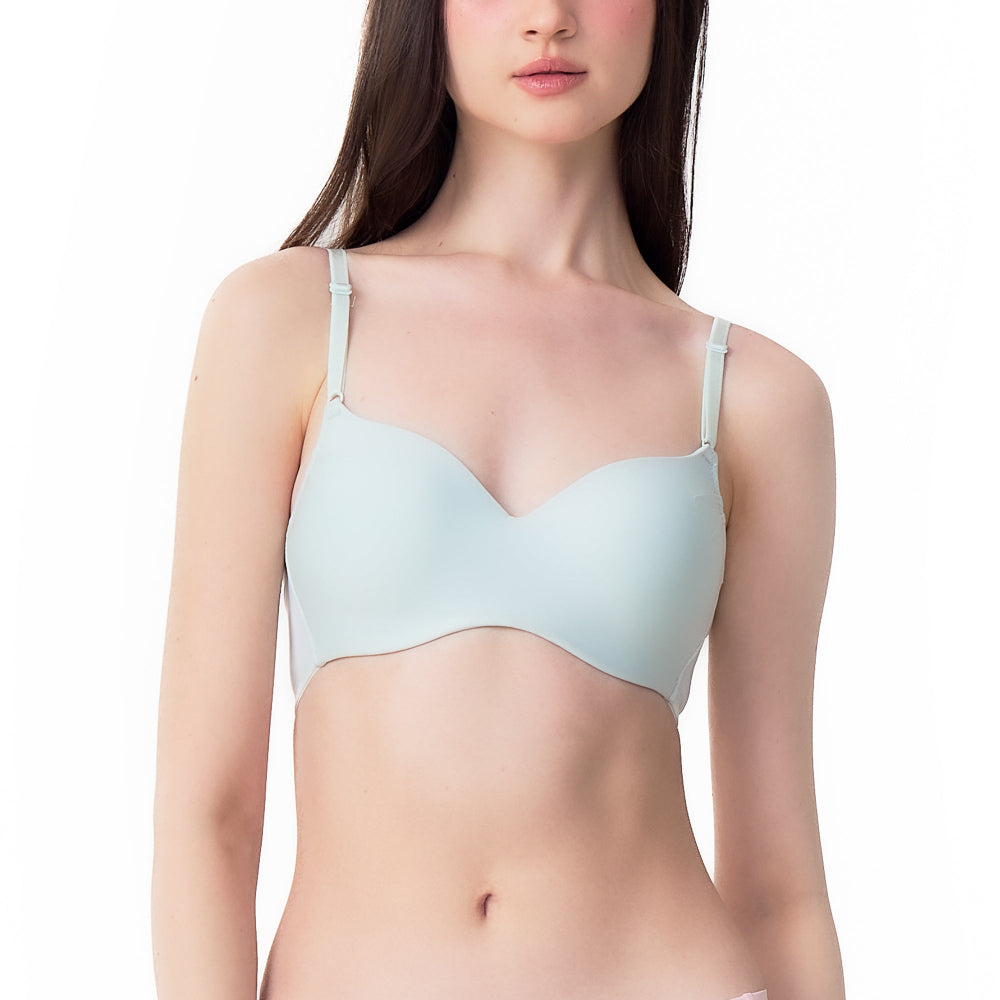 Wacoal Surprise Comfort Bra เสื้อชั้นในไร้โครง รุ่น WB3X96 สีเขียวอ่อน (LM)