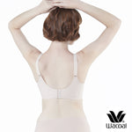 Wacoal smooth underwear set, wireless bra, Smart Size, padded, 2-piece pack, model WB3Y28/WB3228, beige (BE)