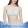Wacoal smooth underwear set, wireless bra, Smart Size, padded foam, model WB3Y32, green (GR)