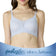 Wacoal smooth underwear set, wireless bra, Smart Size, padded foam, model WB3Y32, purple (VI)