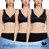 Wacoal ชุดชั้นเนียน บราไร้โครง Smart Size ฟองน้ำบาง เซท 3 ชิ้น รุ่น WB3Y34/WB3334 สีดำ (BL)