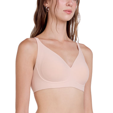 Wacoal Go Girls Smart Size Low Back Bra, Wacoal wireless bra, model WB3Y40, black (BL)