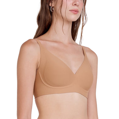 Wacoal Go Girls Smart Size Low Back Bra, Wacoal wireless bra, model WB3Y40, black (BL)