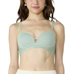 Wacoal Go Girls Smart Size Sexy Look Wacoal wireless bra, pack of 2 pieces, model WB3Y37/WB3237, green (GR)