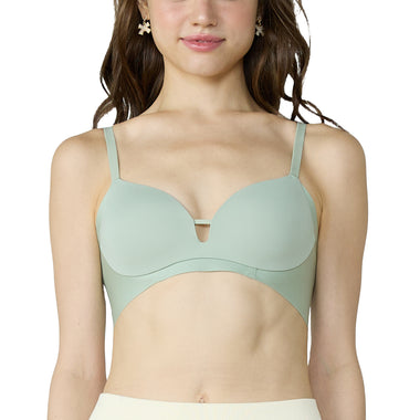 Wacoal Go Girls Smart Size Sexy Look Wacoal wireless bra, model WB3Y37, green (GR)