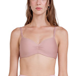 Wacoal Go Girls Smart Size Easy Matching Bra บราไร้โครงวาโก้ รุ่น WB3Y41  สีโอวัลติน (OT)