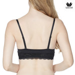 WACOAL Flexi Support Rubber เคล็ดลับคัพสวย 24 hrs. รุ่น WB5P06 สีดำ (BL)