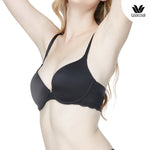 WACOAL Flexi Support Rubber เคล็ดลับคัพสวย 24 hrs. รุ่น WB5P06 สีดำ (BL)