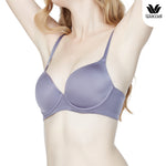 WACOAL Flexi Support Rubber เคล็ดลับคัพสวย 24 hrs. รุ่น WB5P35 สีม่วง (VI)