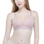 Wacoal Wacoal underwear, beautiful, comfortable, good shape, no underwire, model WB5X35, wild rose pink (WR)