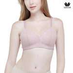 Wacoal Wacoal underwear, beautiful, comfortable, good shape, no underwire, model WB5X35, wild rose pink (WR)