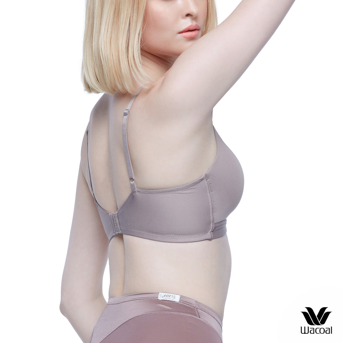 Wacoal Wireless Bra, wireless bra, comfortable to wear, model WB5X52, ovaltine color (OT)