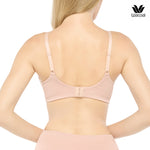 Wacoal Wireless Bra, comfortable to wear, 10 mm thin foam, model WB5X55, beige (BE)