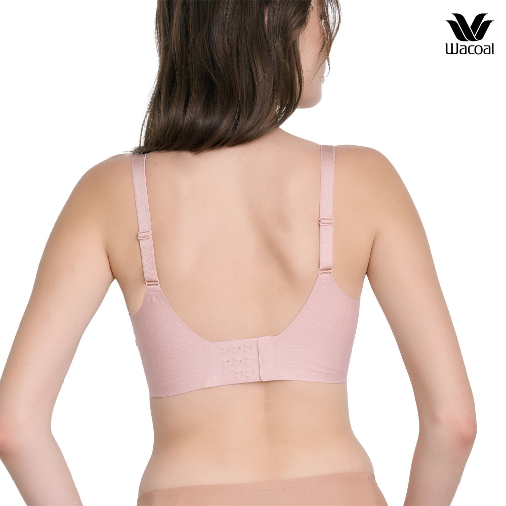 Wacoal Smart Size บราไร้โครง ฟองน้ำบาง 10 มิล รุ่น WB5X88 สีชมพู (CP)
