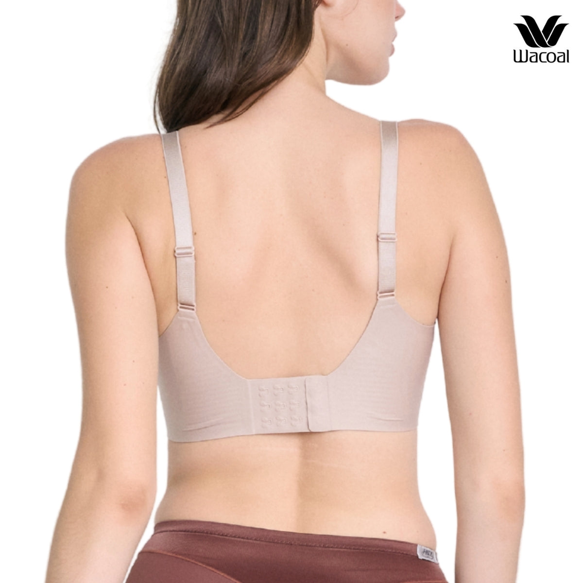 Wacoal Smart Size บราไร้โครง ฟองน้ำบาง 10 มิล รุ่น WB5X88 โอวัลติน (OT)