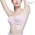 Wacoal Curve Diva บราเก็บกระชับ สาวคัพใหญ่ รุ่น WB7397/WQ1332 สีชมพูกุหลาบป่า (WR)