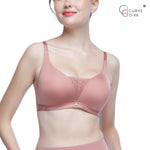 Wacoal Curve Diva, a bra for large-cup women, model WB7540 (paired with pants model WY1181), orange-brown (PO)